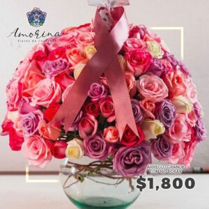Arreglo grande con 160 rosas